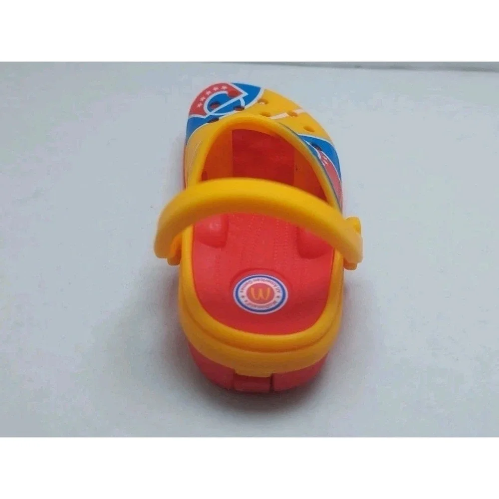McDonald's Crocs Happy Meal Toys March Madness 2026 # 6 Courtside Yellow Red